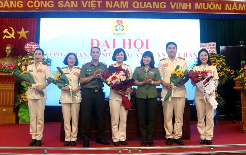 Công an quận Lê Chân tổ chức thành công Đại hội Công đoàn cơ sở nhiệm kỳ 2023 – 2028